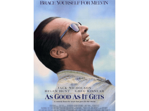 As Good As It&nbsp;Gets